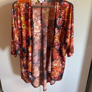 Lularoe Lindsay Kimono Cardigan .